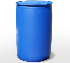large UN-type hazardous waste drum